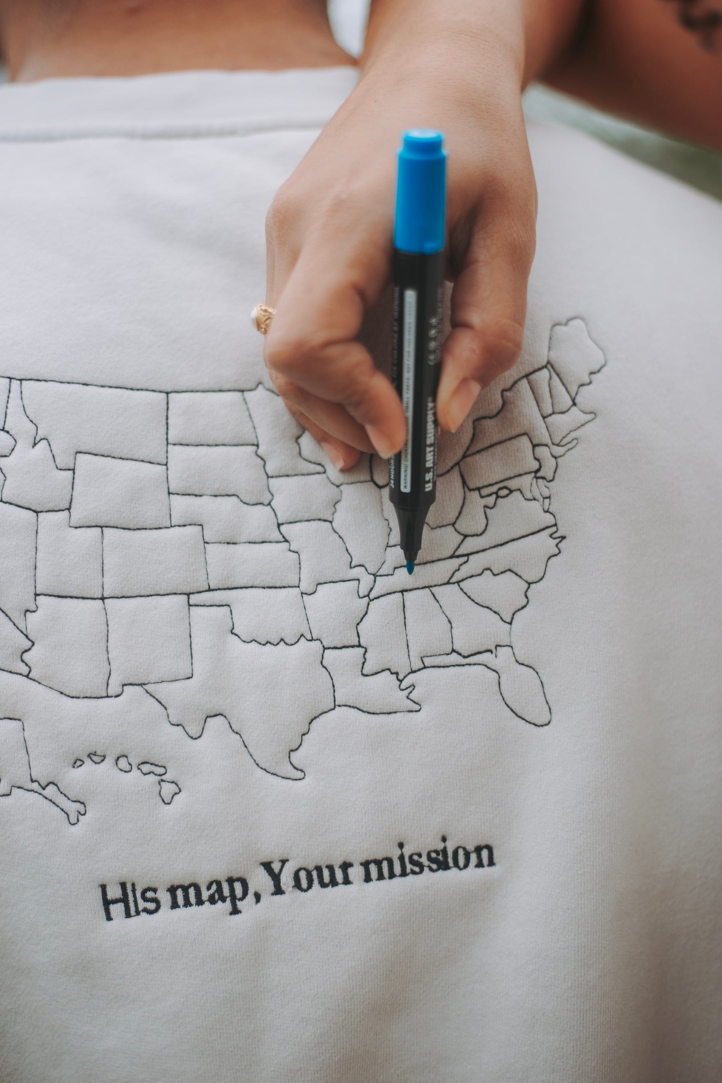 Color Your Journey Crewneck